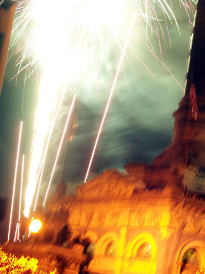 Lighting the Square