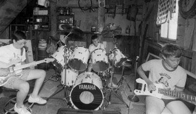 Ron's garage band