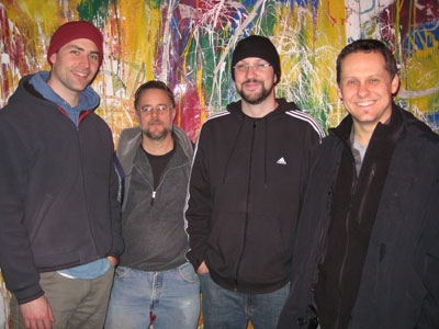 Trepanning Trio - Andy Ludick, BBob Drake, David Mansbach and Brent Gummow